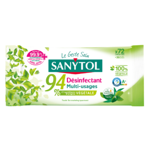 Lingettes Désinfectantes Multi Usages Sanytol