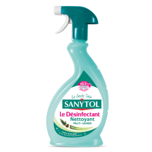 Spray Sanytol Désinfectant Nettoyant Multi-Usages Pin de Méditerranée