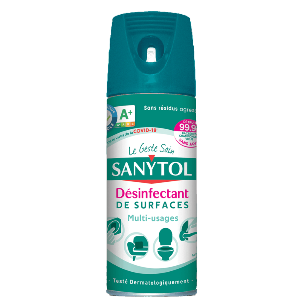 Spray Désinfectant de surfaces Multi Usages Sanytol