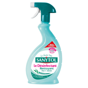 Spray Sanytol Désinfectant Nettoyant Multi-Usages Eucalyptus Maxi Format
