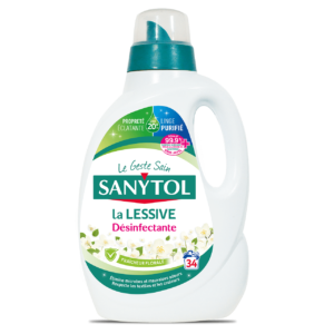 Lessive désinfectante Sanytol Fraîcheur Florale