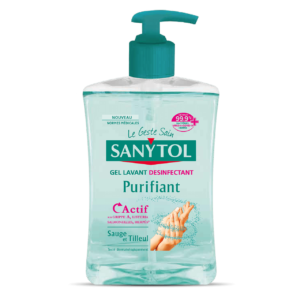 Gel Lavant Désinfectant Purifiant Sanytol Sauge et Tilleul