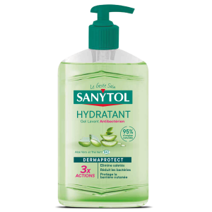 Gel Lavant Antibactérien Hydratant Aloe vera & Thé vert BIO