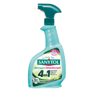 Sanytol Désodorisant Maison Et Les Tissus Spray Pack 3 Ud 300 ml