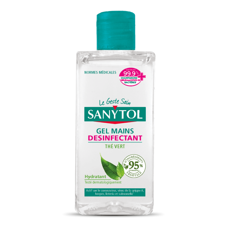 Gels Mains Désinfectant Thé Vert Sanytol