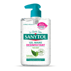 Gels Mains Désinfectant Thé Vert Sanytol