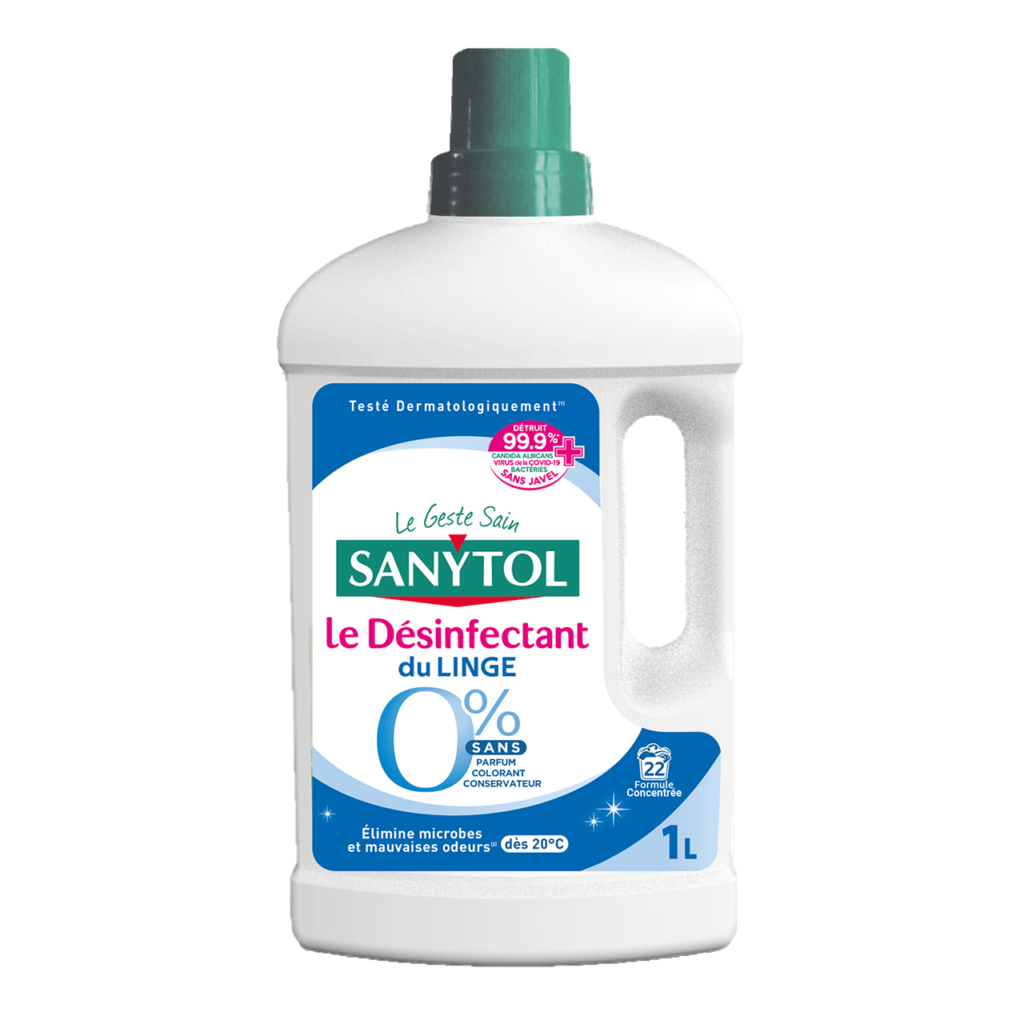 Désinfectant du Linge 0% Sanytol sans parfum