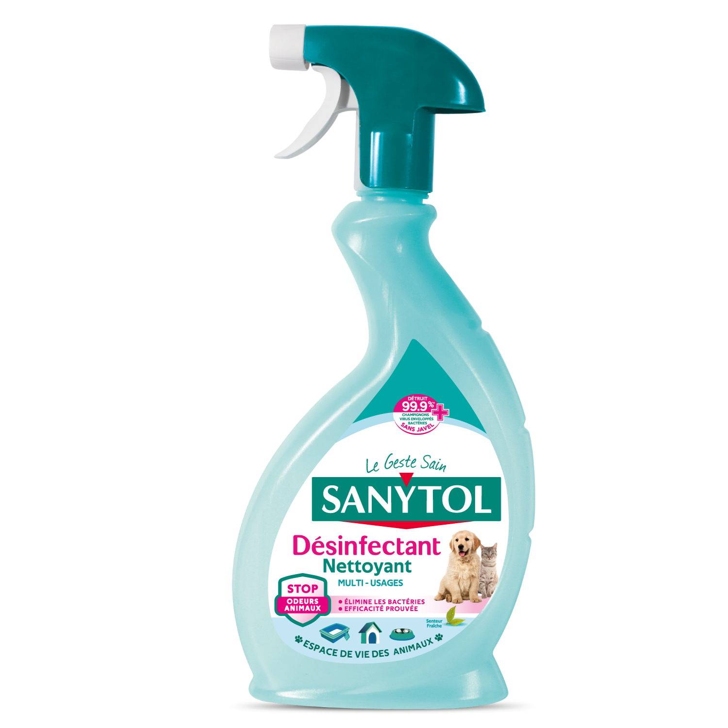 Désinfectant Nettoyant Multi-usages – Espace de vie des animaux