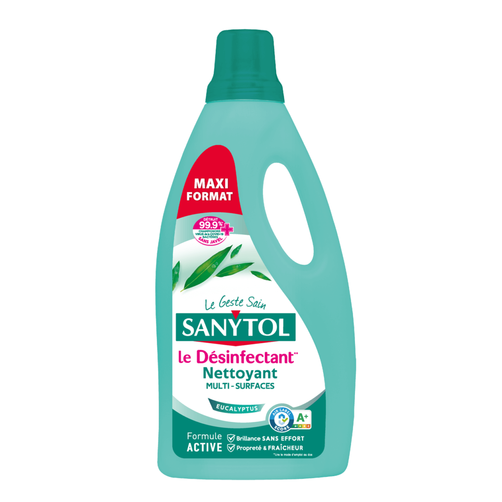 Nettoyant Désinfectant Sols & Surfaces Maxi Format - Eucalyptus
