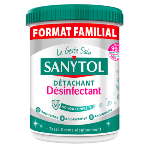 Poudre Détachante Désinfectante SANYTOL Format Familial