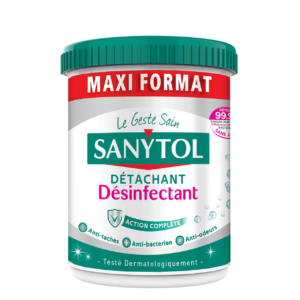 Poudre Détachante Désinfectante SANYTOL Maxi Format