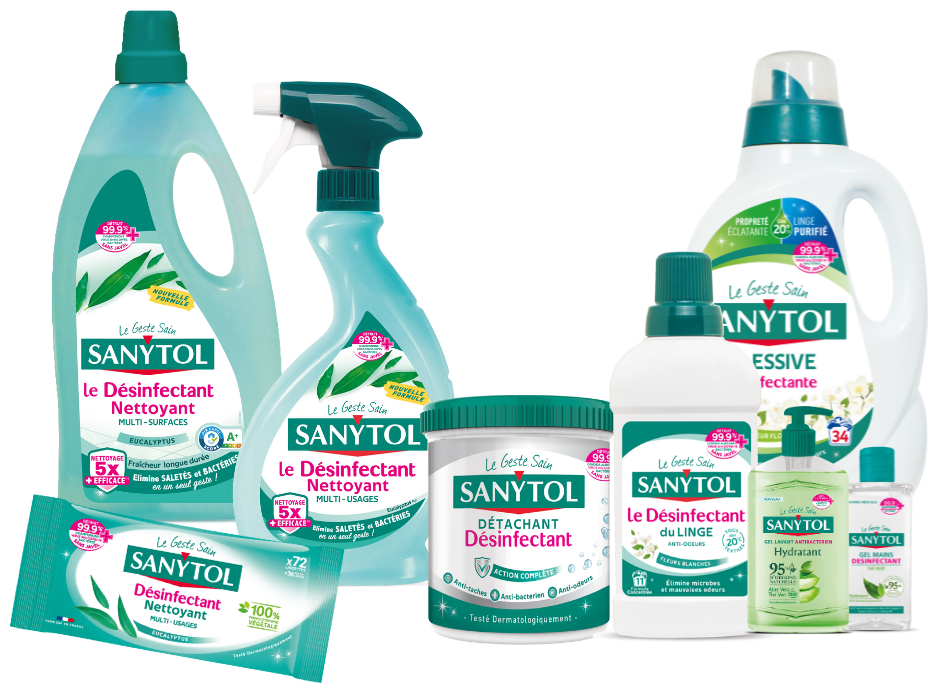 Produits désinfectants SANYTOL