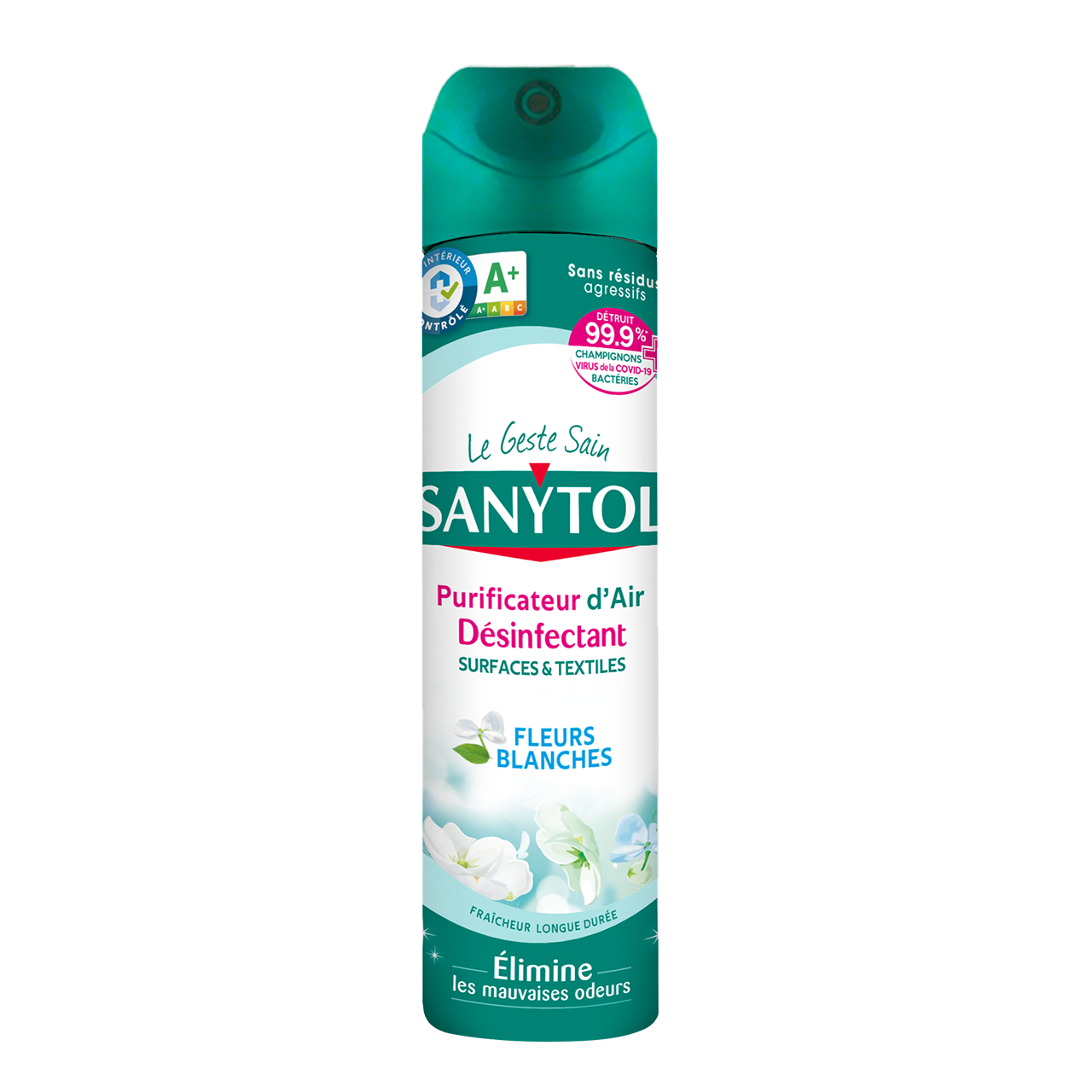 Sanytol - Désodorisant Textiles Désinfectant - 500 ml - Lot de 2 - Tous  Types de Textiles - Bactéricide, Virucide - Sans Résidus Agressifs - Ne  Tache