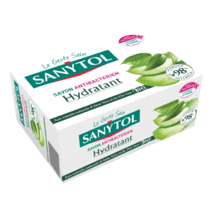 Savon antibactérien hydratant aloe vera et thé vert BIO