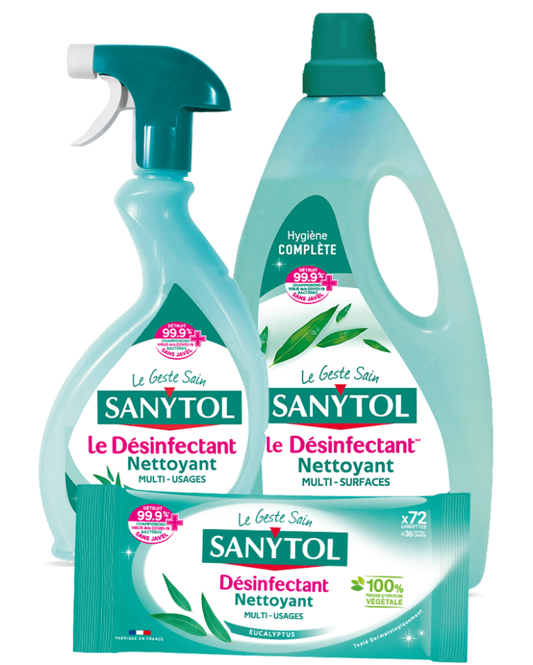 Sanytol nettoyant, désinfectant sans chlore – Droguerie Garrone