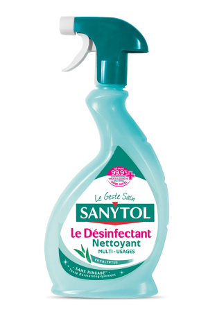 Désinfectant pour la lessive du linge Fleurs blanches 1 l Sanytol 8615B -  Imprégnation des textiles