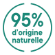logo 95 origine naturelle blanc cercle