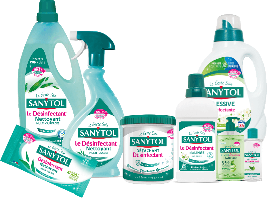 Produits désinfectants SANYTOL