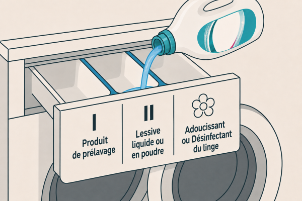 ou mettre la lessive