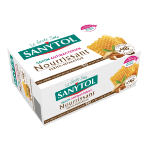 Savon Antibactérien Nourrissant Gelée royale avec Lait d’amande BIO